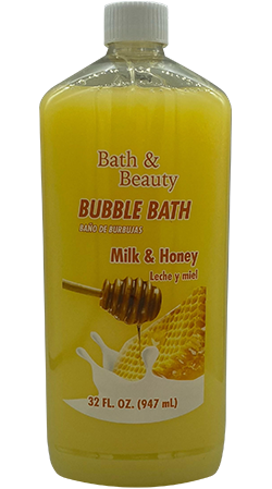BUBBLE BATH MILK & HONEY
