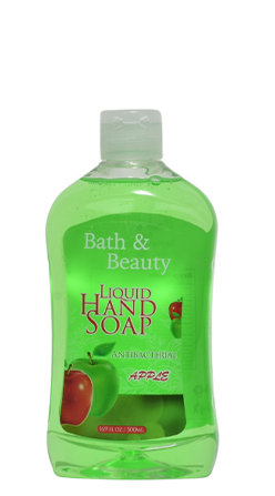 ANTIBACTERIAL LIQUID HAND SOAP APPLE
